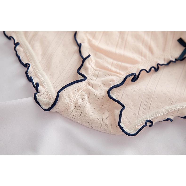 Quần Lót Nữ Cotton Thoáng Khí Thời Trang Ngang Eo . Hàng Loại Đẹp.