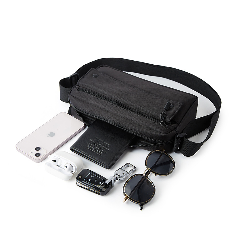 Túi Messenger đeo chéo nam vải oxford nhỏ gọn du lịch ACMBL01