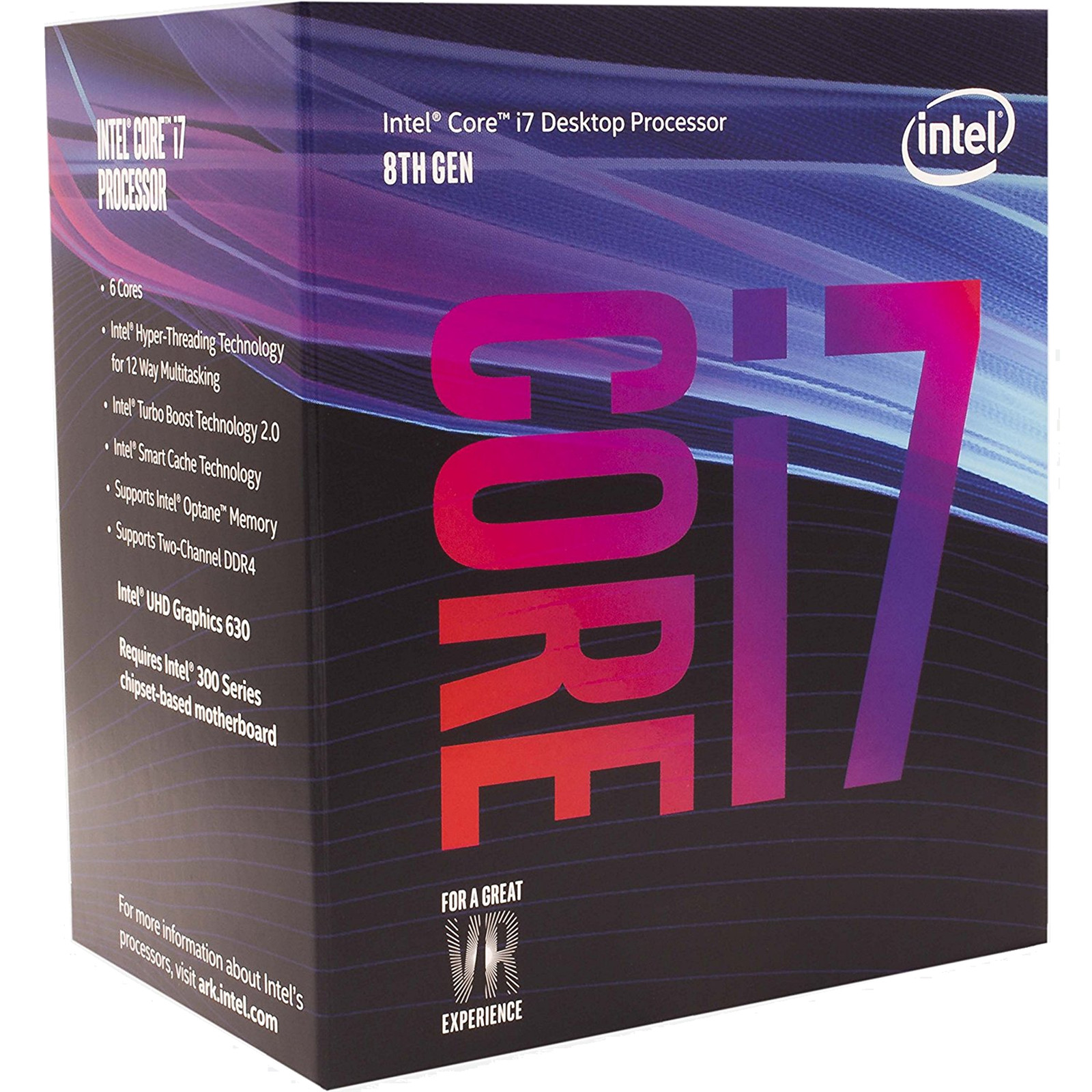 CPU Intel Core I7-8700 (3.2GHz) - Hàng chính hãng