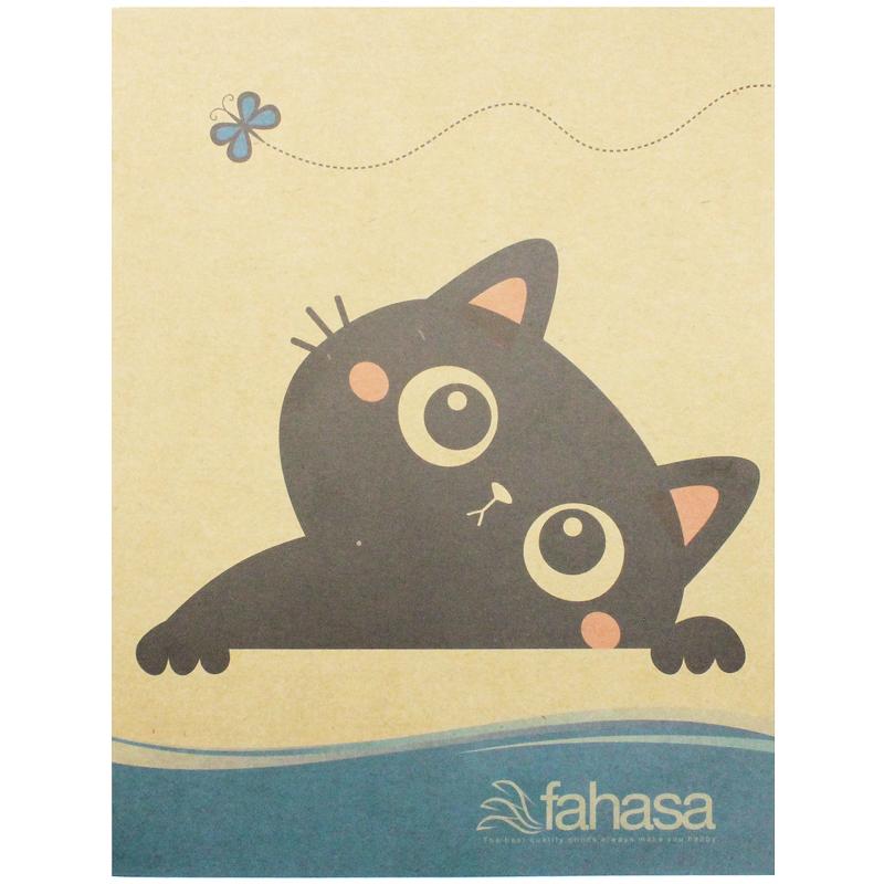 Combo 10 Tập Học Sinh Funny Cats 4 Ô Ly 100 Trang 100gsm - Fahasa 01 + 1 Bao Tập