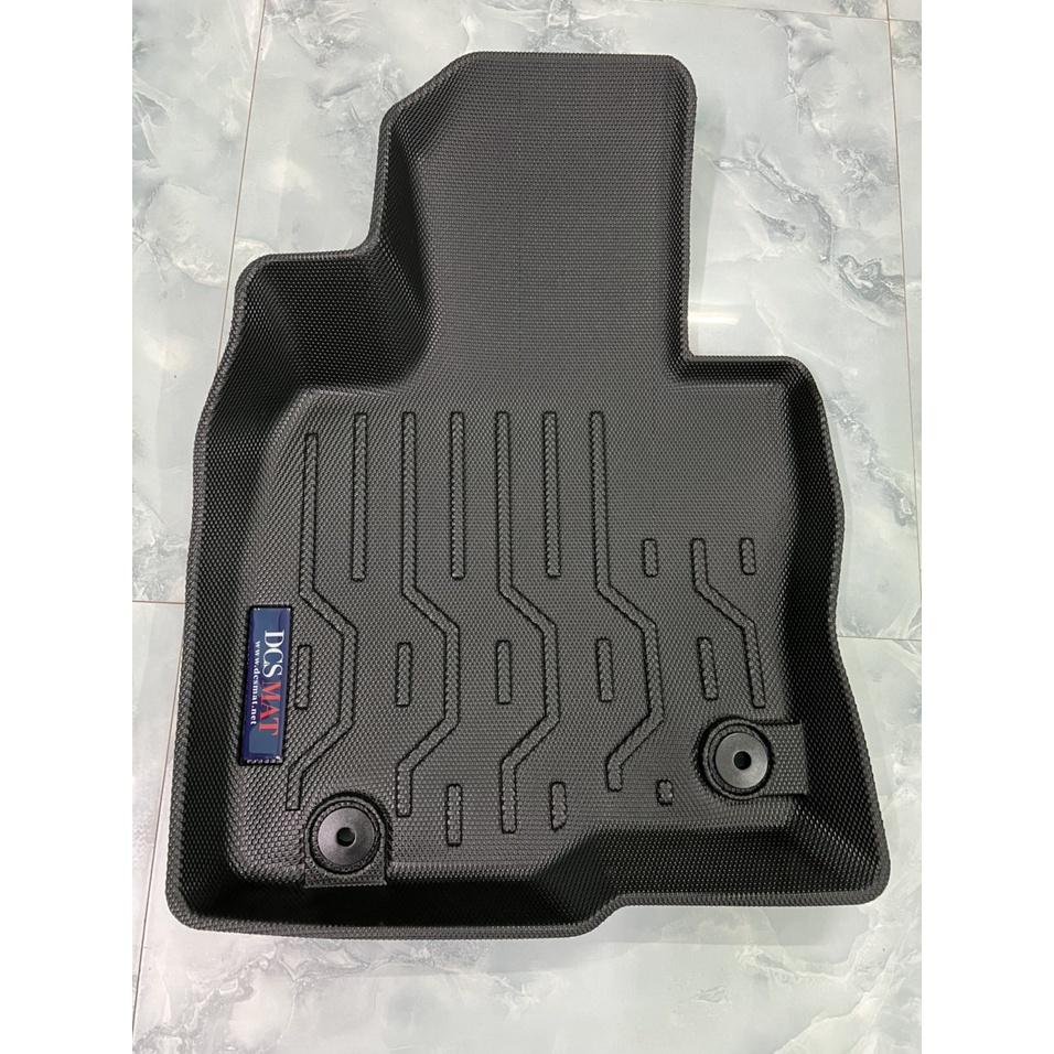 Thảm lót sàn cho xe Mazda CX8 thương hiệu DCSMAT, chất liệu TPV cao cấp