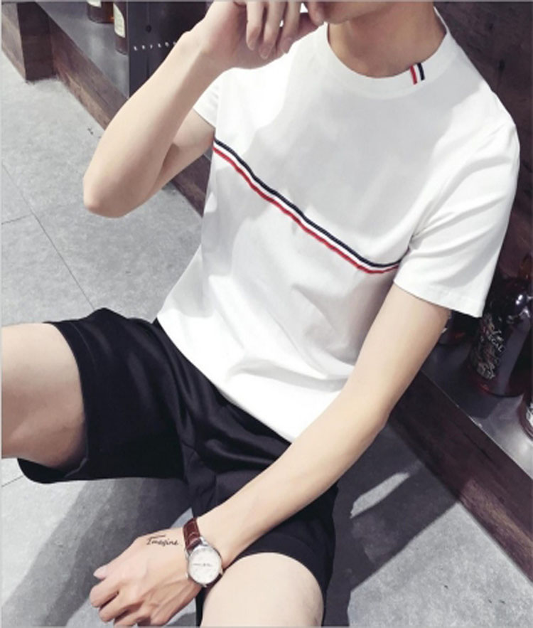 Áo T-shirt/Áo phông nam, cổ tròn, cộc tay, ôm sát, thời trang, phong cách Hàn Quốc, mẫu mới nhất TA72