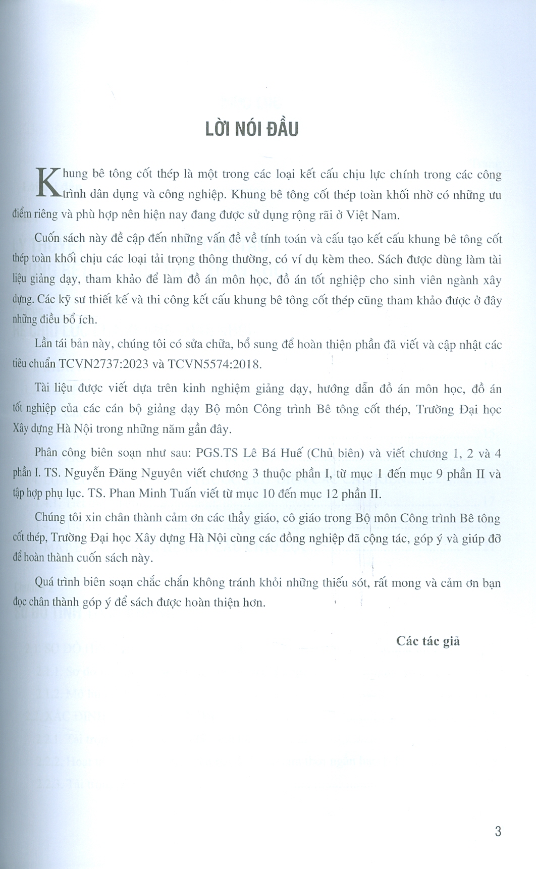 Khung Bê Tông Cốt Thép Toàn Khối