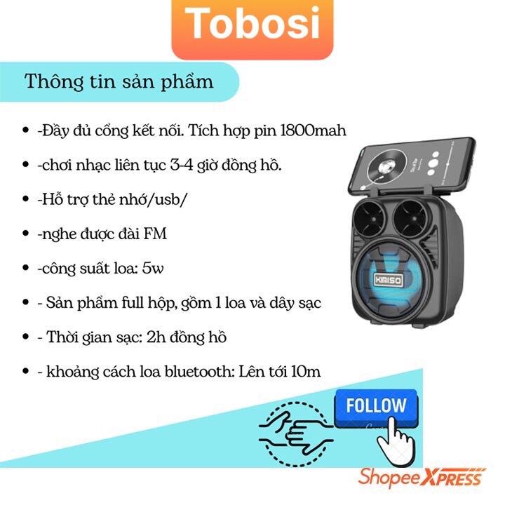 Loa Bluetooth Mini KIMISO 1182