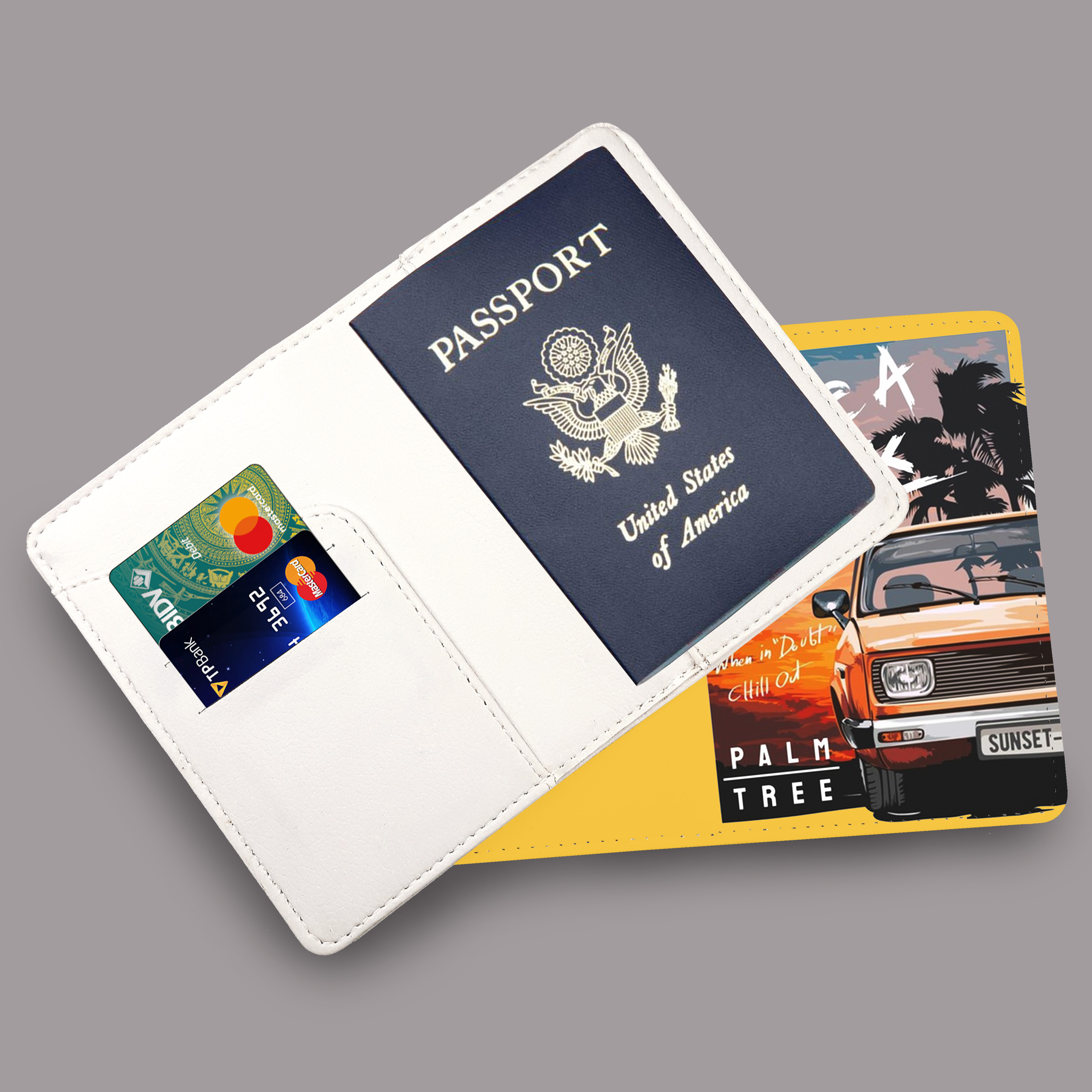 Bao Da Hộ Chiếu Thời Trang - Ví Đựng Passport Du Lịch Tiện Lợi - Trẻ Trung - PPT047