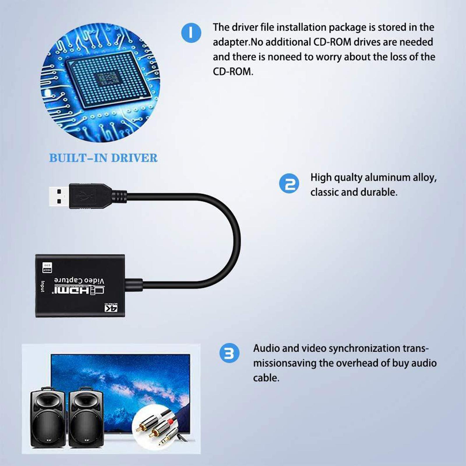To USB Card Grabber for Live Device