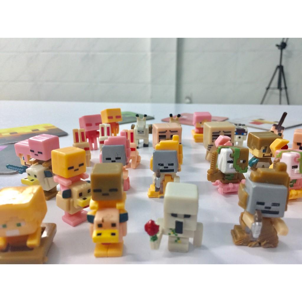 Bộ 36 nhân vật mô hình mini figure Minecraft mẫu 4 cực đẹp