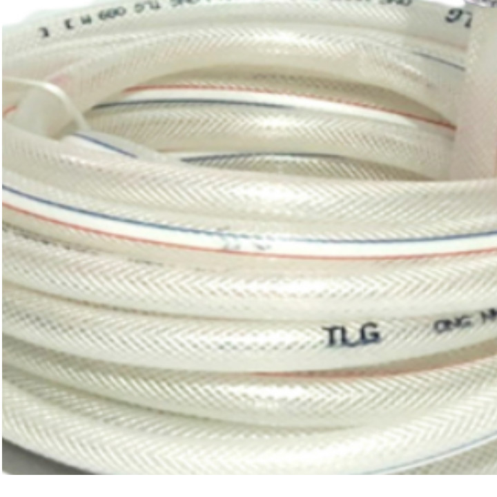 Bộ dây và vòi xịt rửa xe tưới cây 810-2498-1 (dây trắng-cút nối xanh)