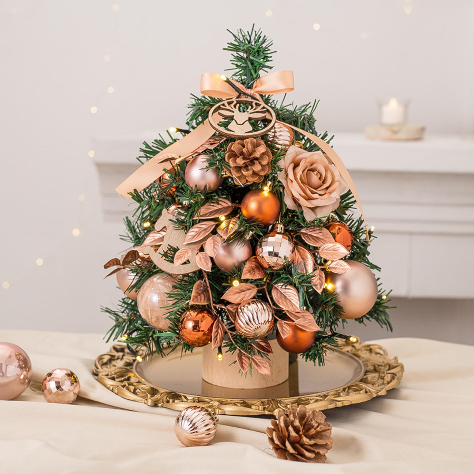 Cây Thông Giáng Sinh Để Bàn Treo Mini - 35Cm