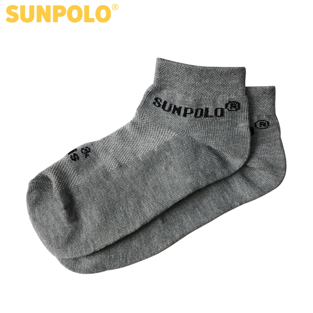 Vớ nam cổ ngắn cotton SUNPOLO - SUV01M