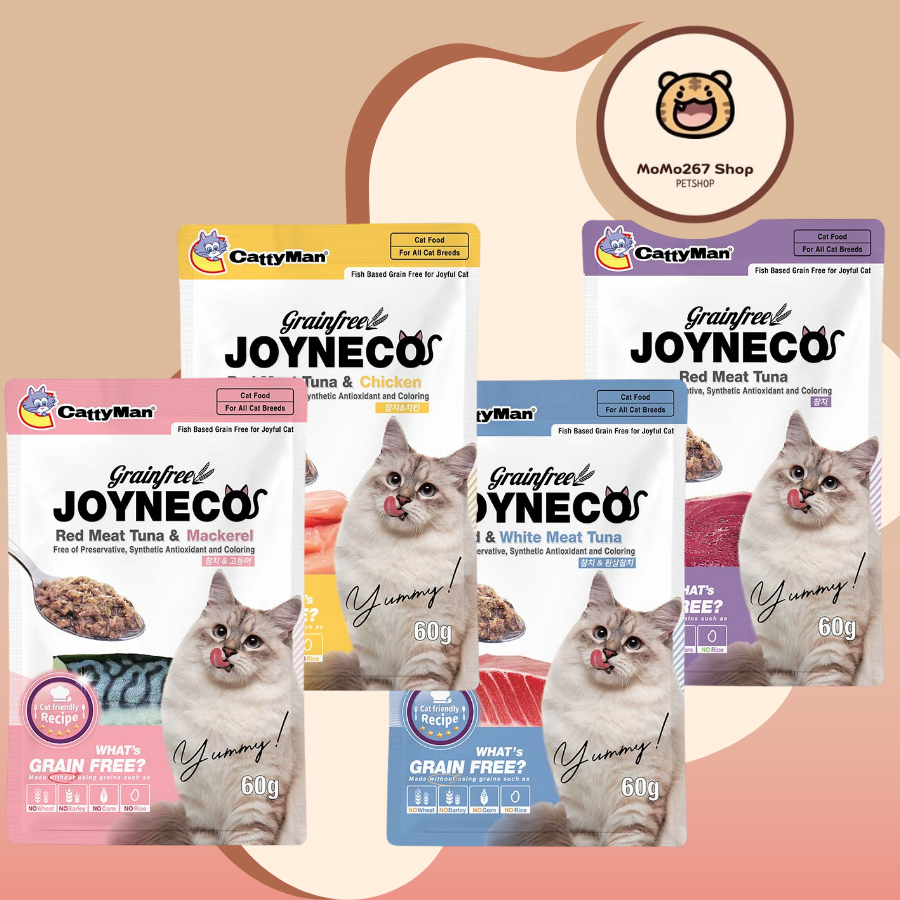 Pate cho mèo CATTYMAN JOYNECO 70g nhiều hương vị - Cá ngừ &amp; Gà