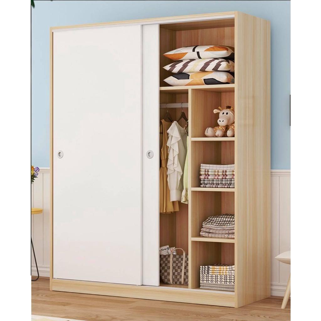 Tủ áo 2 cánh lùa 1m6x2m