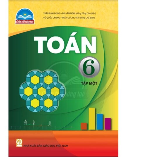 Sách giáo khoa Toán 6- tập một- Chân Trời Sáng Tạo (Kèm Nilon bọc Sách)