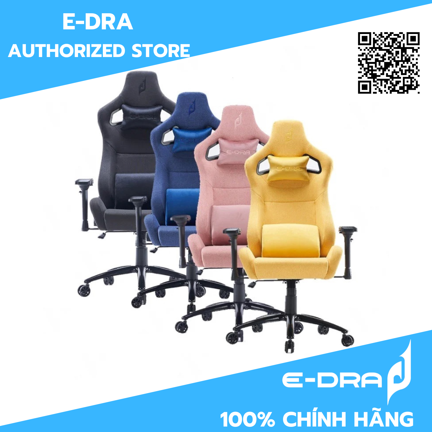 Ghế game E-Dra Fresh EGC230 Plus - Hàng chính hãng