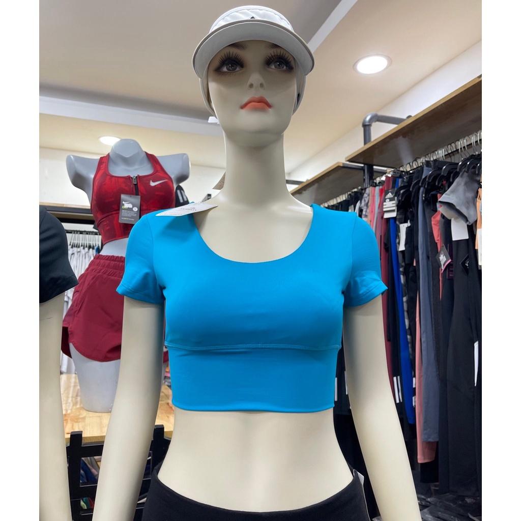 Áo CroptopTập Gym, Yoga Đan Lưng Tay Ngắn CH091