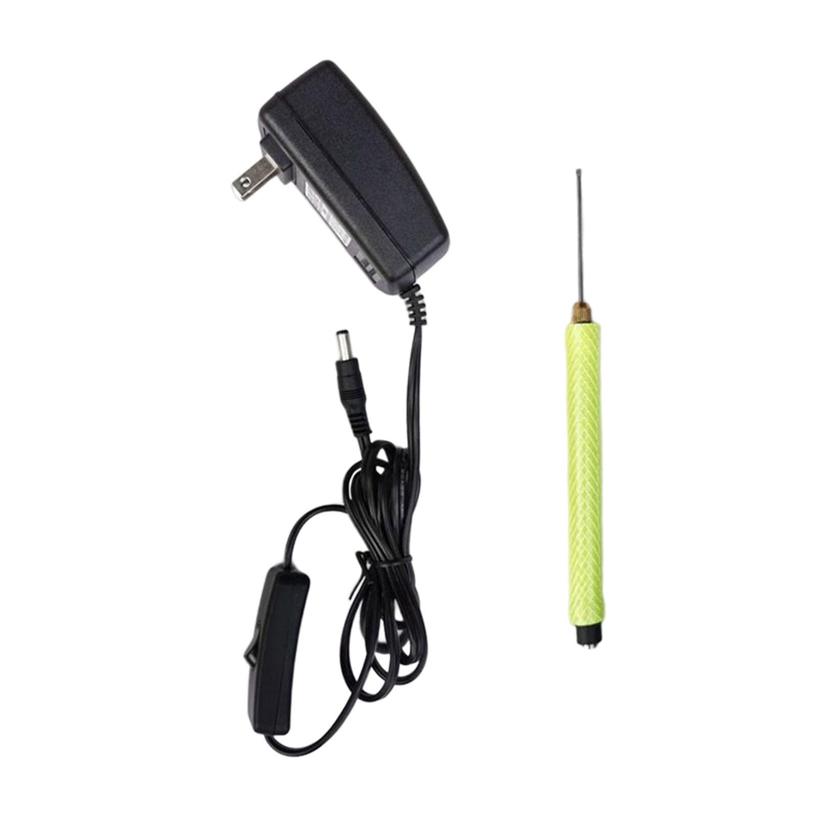 Foam Cutter  Adapter US Adapter Comfortable Craft Ergonomic Handle Non Slip Power Switch Hot Wire Foam Cutter for Foam Pearl Cotton