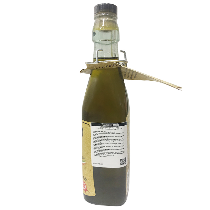 Dầu Olive Grezzo Costa D'Oro 500ml