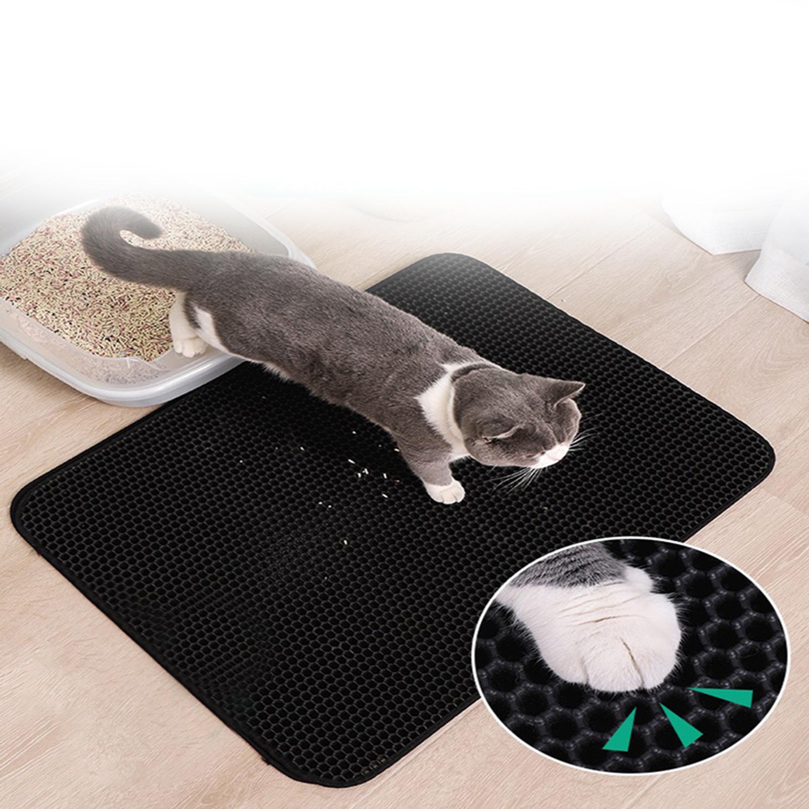 Hình ảnh Pet Cat Litter Mat Reusable Washable for Pet Supplies Kitty Cats Accessories