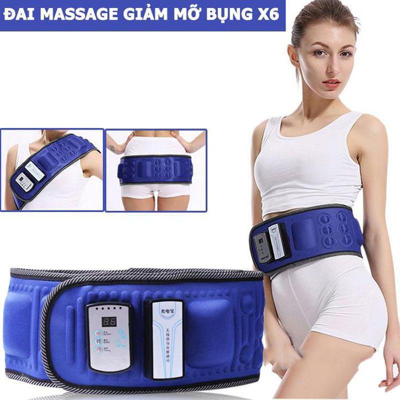 Đai Masage Giảm Mỡ Bụng, Đai Masage Giảm Mỡ Toàn Thân Mua Ngay Đai Masage X5 Cao Cấp Đánh Tan Mỡ Bụng