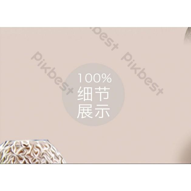 Tranh dán tường Tranh hoa lồng đèn kim loại sáng tạo, tranh dán tường 3d hiện đại MS1129647