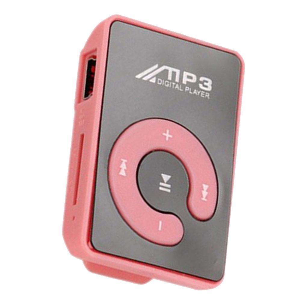 Mirror Clip Digital USB Mp3 music player  TF card