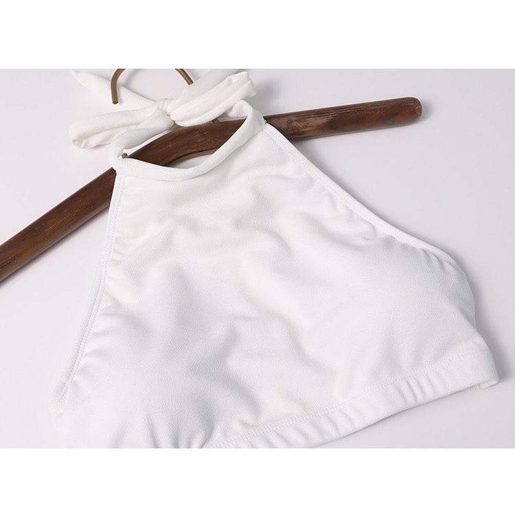 Bikini Cổ Yếm Đệm Mỏng Phong Cách Hàn Quốc W341