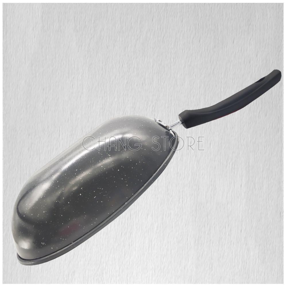 Chảo Vân Đá Ceramic 32cm Sâu Lòng, Dùng Được Cho Mọi Loại Bếp Siêu Tiện Lợi