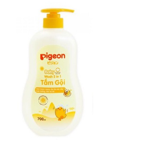 Tắm Gội Pigeon Dịu Nhẹ Hoa Hướng Dương 700Ml (Mẫu Mới)