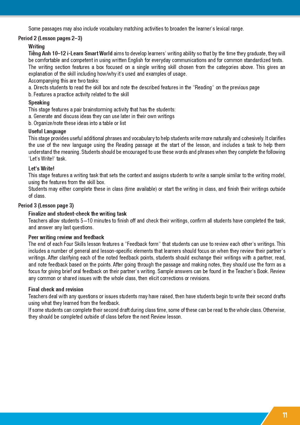 Tiếng Anh 12 i-Learn Smart World - Teacher's Book