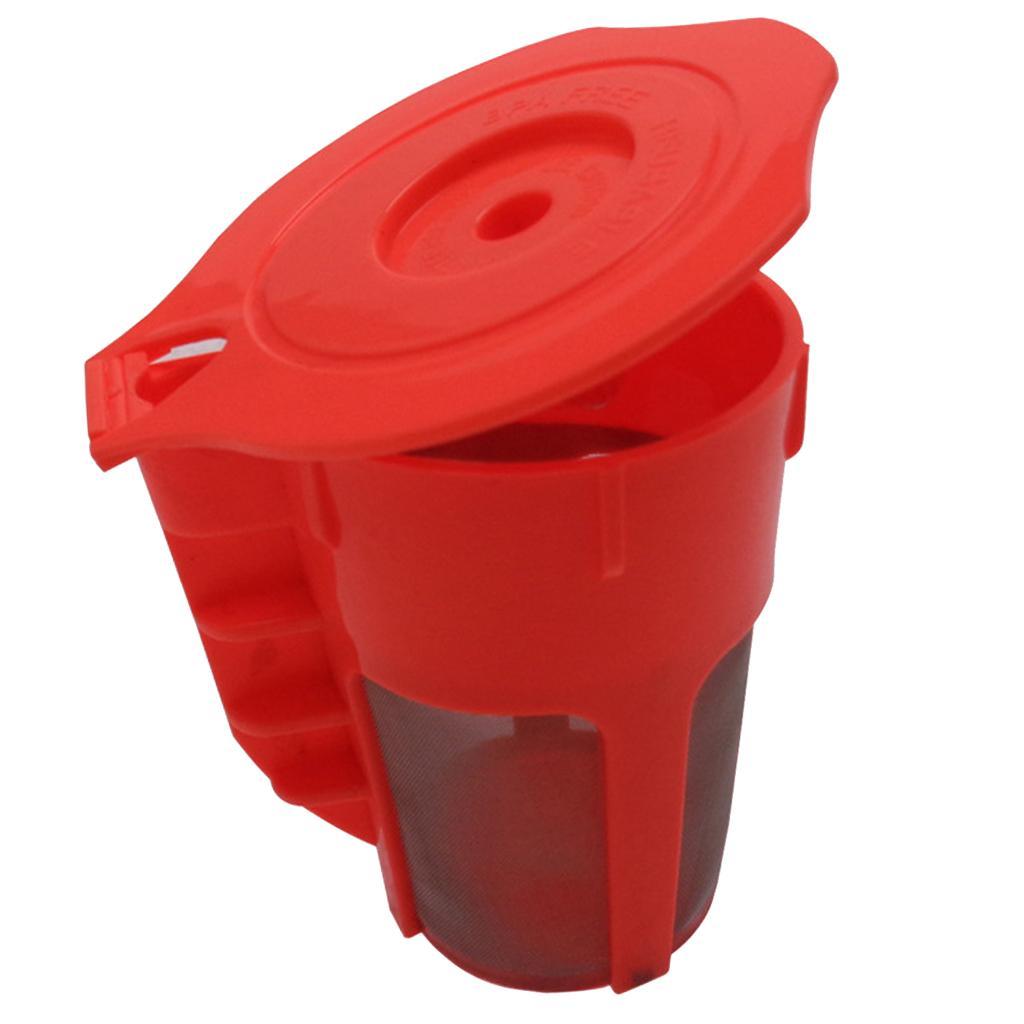 2 Reusable Refillable Single Coffee Filter Pod for Keurig 2.0 Coffee Brewers