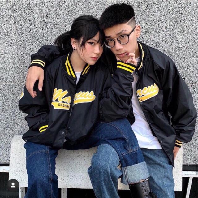 Áo khoác bomber unisex form rộng MC phong cách ulzzang Wind