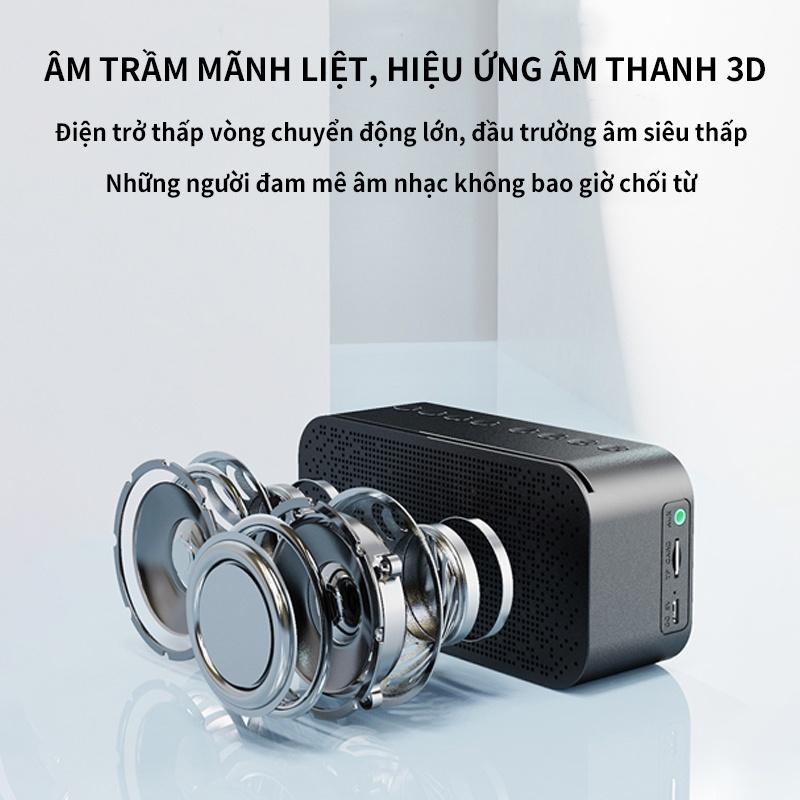 Loa bluetooth kiêm đồng hồ báo thức G10 Plus màn hình tráng đài fm radio gương hiển thị đèn led nghe-Giao hàng nhanh