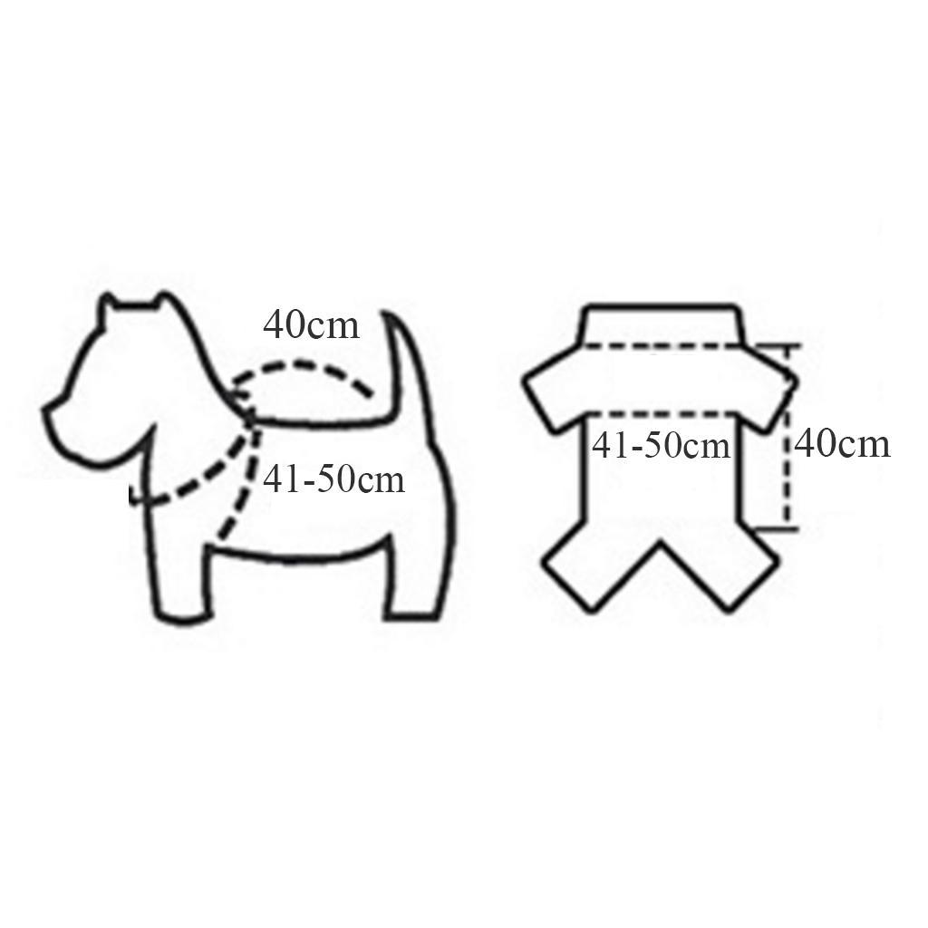 Transparent Dog Rain Coat Poncho Hooded Rain Jacket Hoodie Snowproof White L