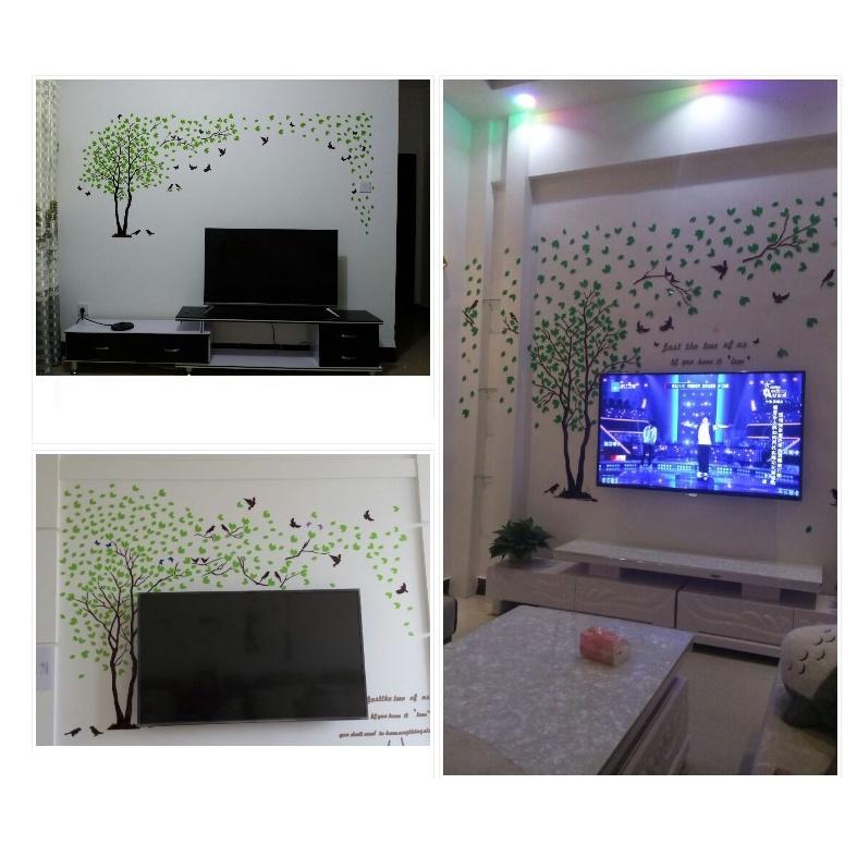 Decal 3D trang trí tường nhà cửa Home Decor Bedroom Living Room Wallstickers