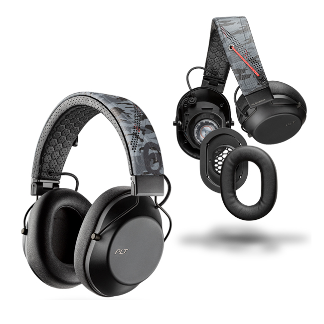 Tai nghe Chụp tai PLANTRONICS BACKBEAT FIT 6100 - Hàng chính hãng - CAMO