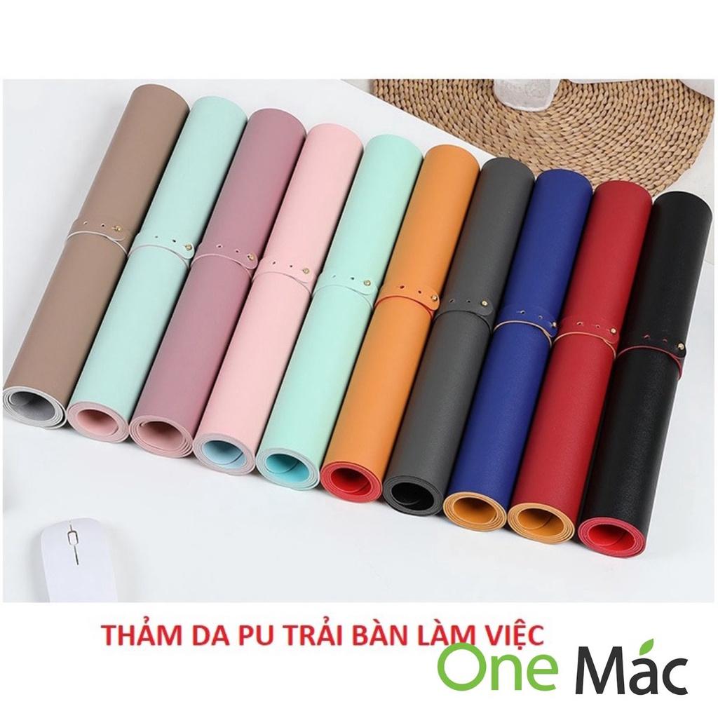 Miếng Thảm Da Lót Bàn Làm Việc Bằng Da PU Chống Thấm Nước, Nhiều Màu Size Lớn