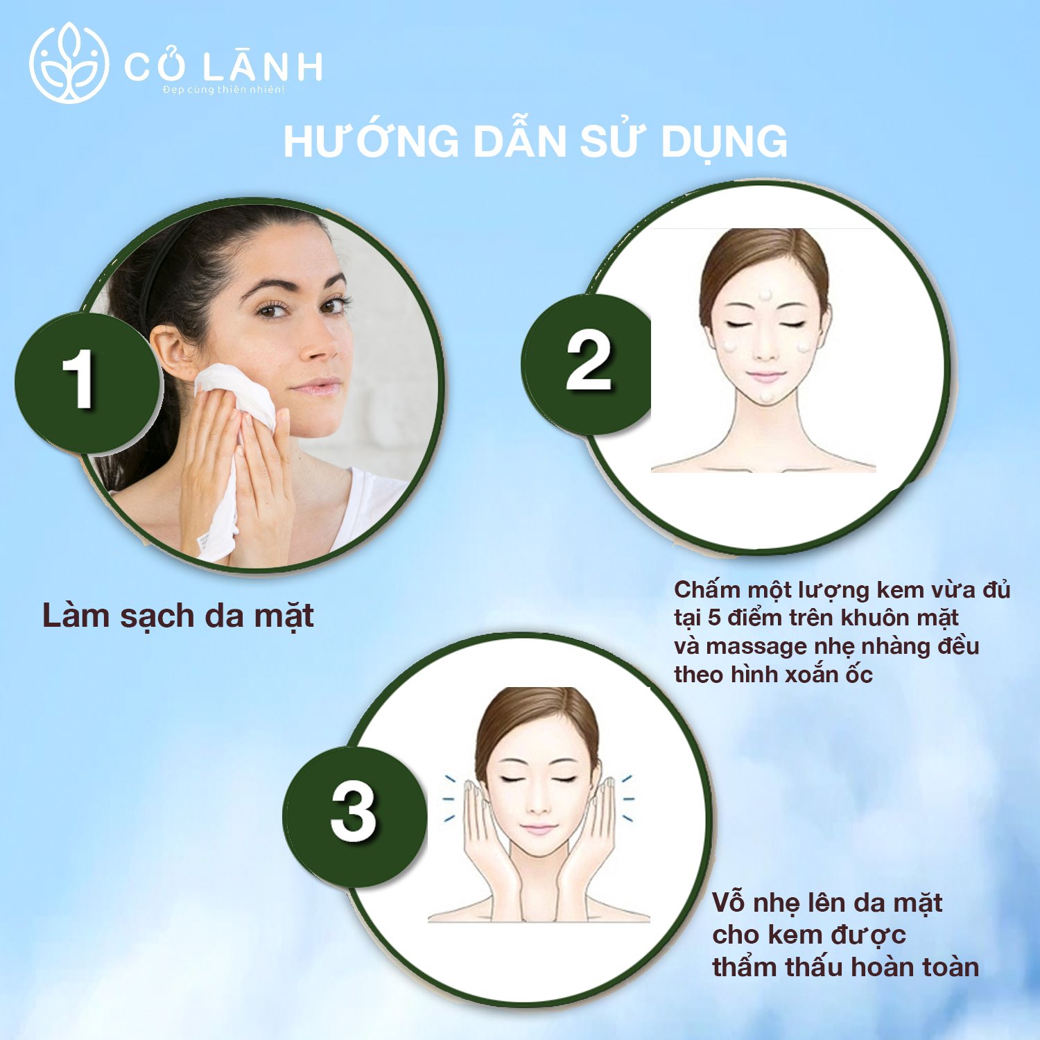 Kem Nano Collagen Tơ tằm Cỏ Lành 30g 