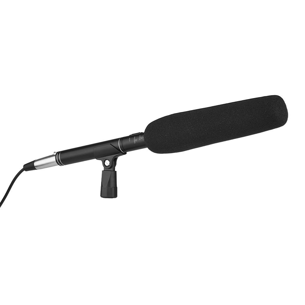Micrô phỏng vấn tụ điện siêu cực Uni-cực chuyên nghiệp MF-360 + Cáp âm thanh 6M 2 giá đỡ micrô - MF-360