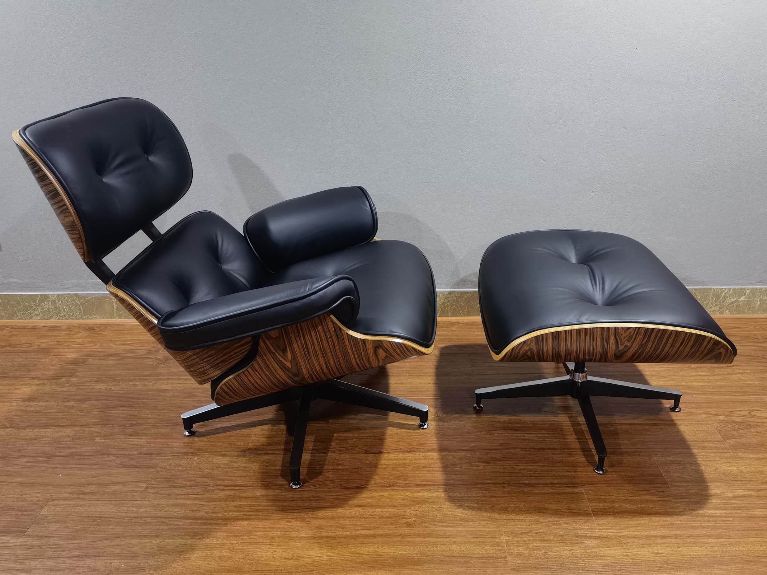 [BH 2 NĂM] Ghế thư giãn Herman Miller Eames Lounge &amp; Ottoman - ERGOHOME