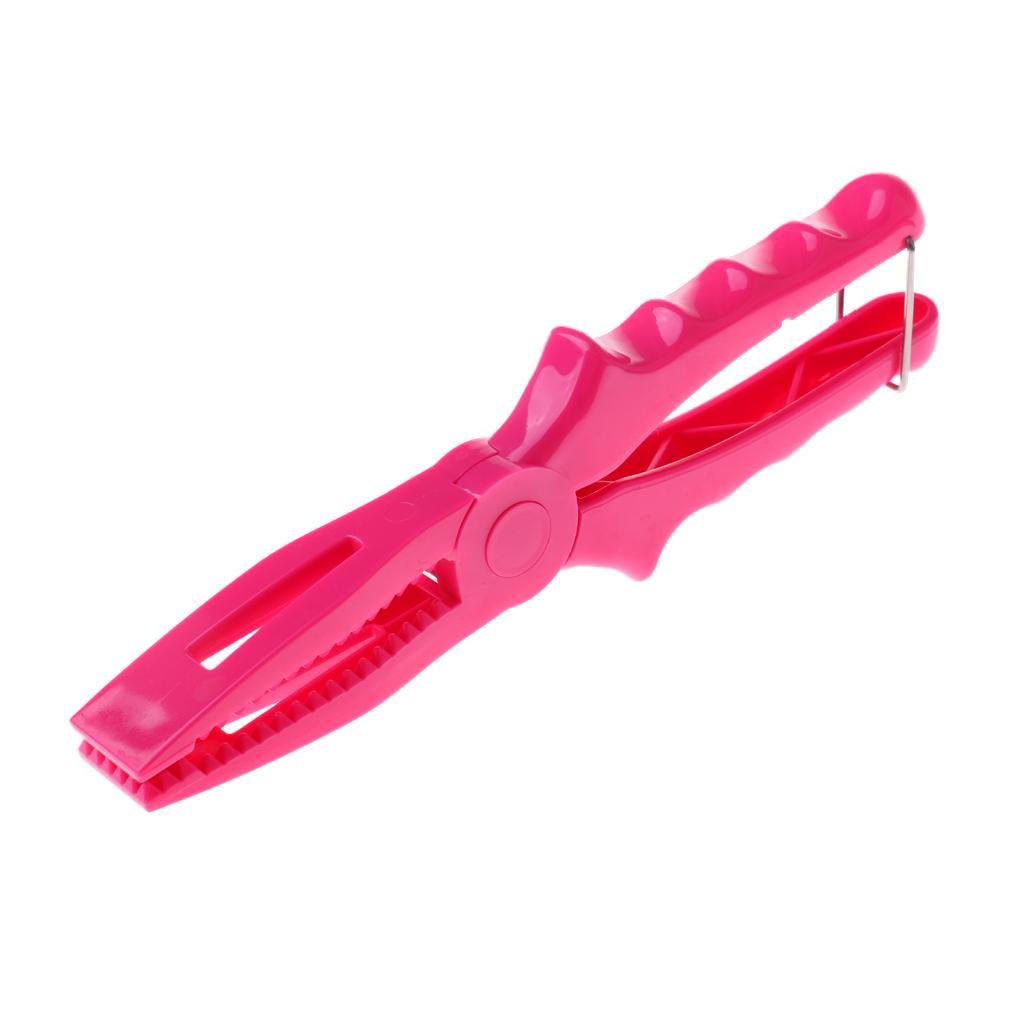 Fishing Lip Grip ABS Plastic Fish Lip Holder Gripper Grabber Fishing Pliers, 3 Colors