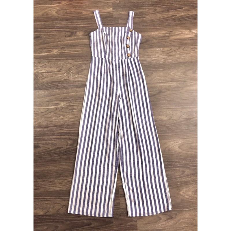 Jumpsuit Linen dây xuất xịn KlNGST0N(2163)