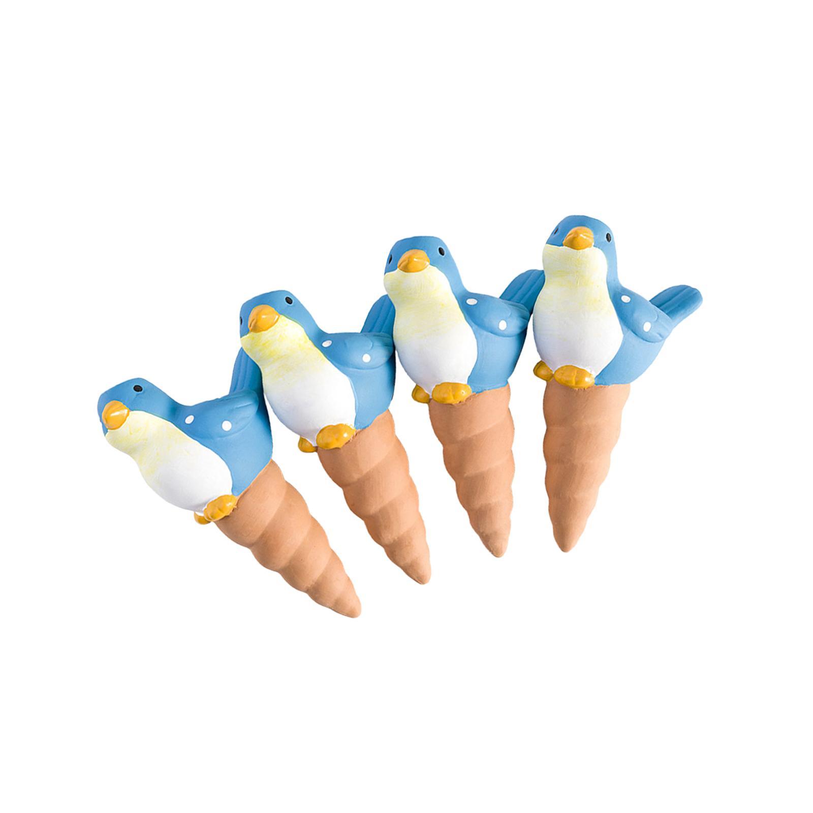 4 Pieces Cute Water Seepage Device Practical for Bonsai Outdoor Garden