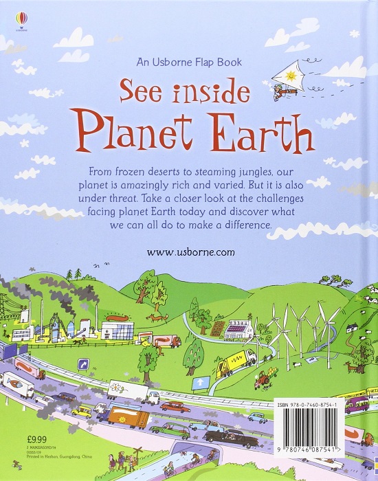 Sách tương tác tiếng Anh: See Inside Planet Earth
