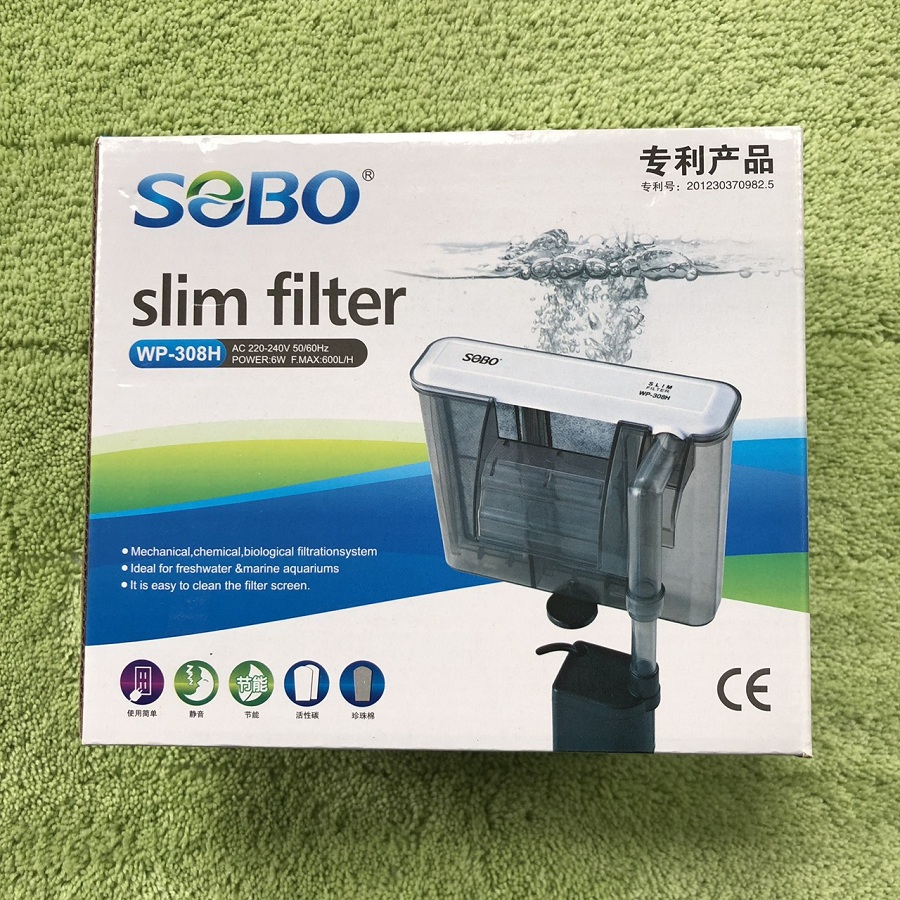 Máy lọc thác nước bể cá SOBO WP-308H