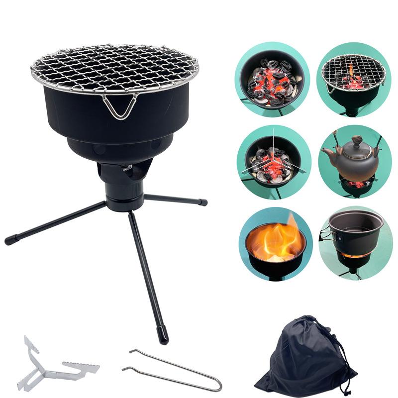 Bếp lò than bằng thép không gỉ cho các hoạt động ngoài trời
