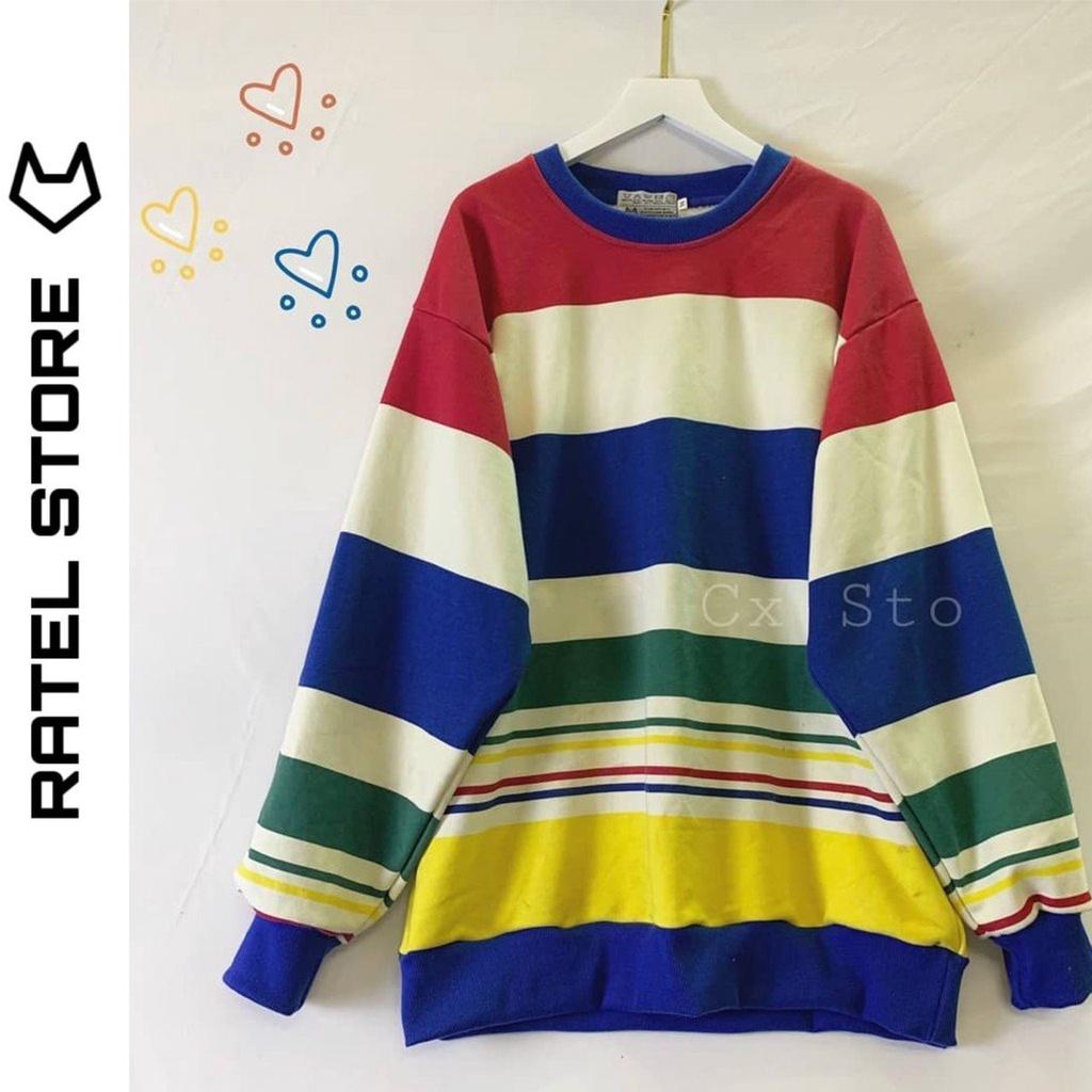Áo Sweater Sọc New Thu Đông Cực Hot