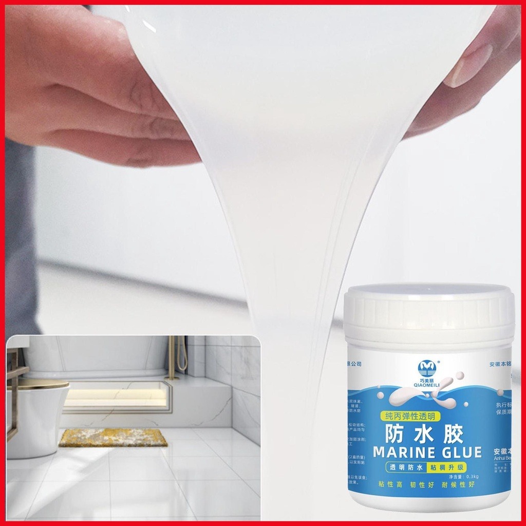 Keo Chống Thấm Marine Glue Trong Suốt, Không Mùi, Chịu Nhiệt Tốt Dễ Sử Dụng 300G