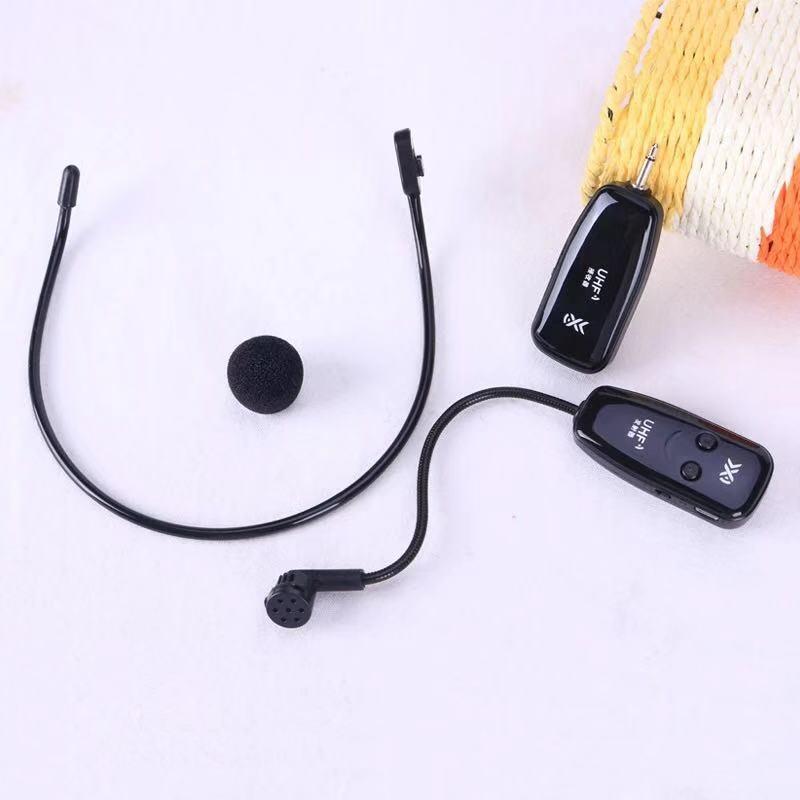 Micro không dây UHF phong cách mới nhất giáo viên loa ong nhỏ hiệu suất tai nghe sân khấu chung micro gắn trên đầu