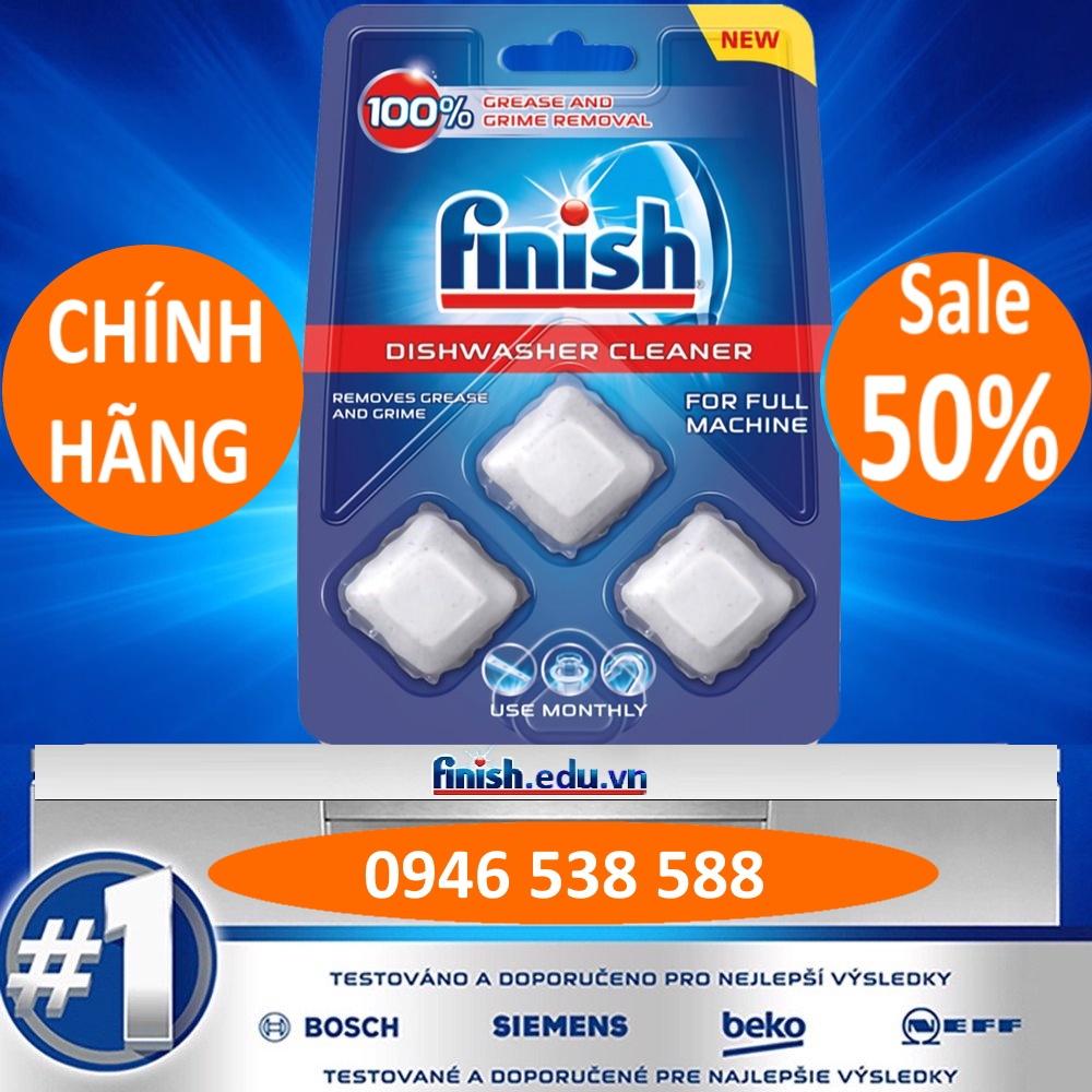 Viên vệ sinh máy rửa bát Finish chính hãng ( dùng tẩy rửa làm vệ sinh định kỳ máy rửa chén )