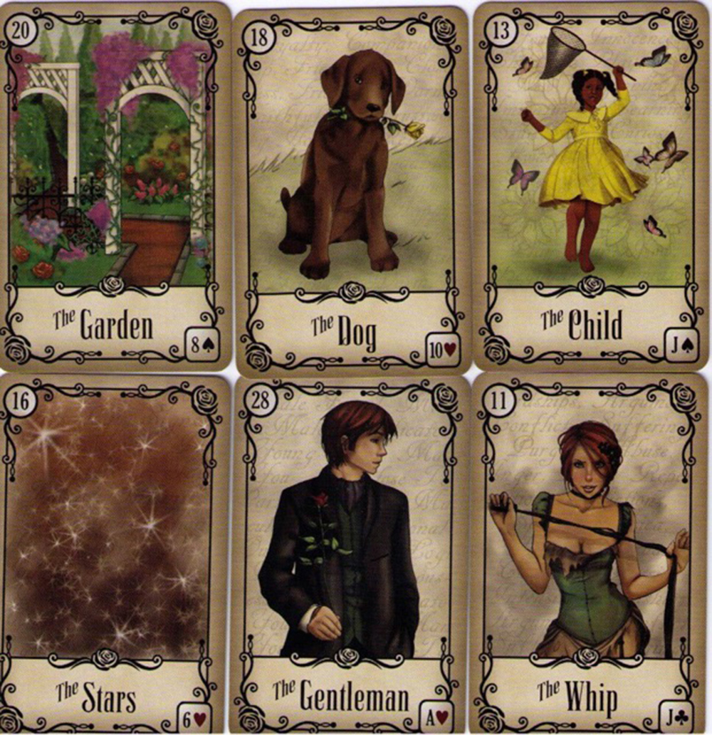 Bài Lenormand Under The Rose 40 Lá Bài
